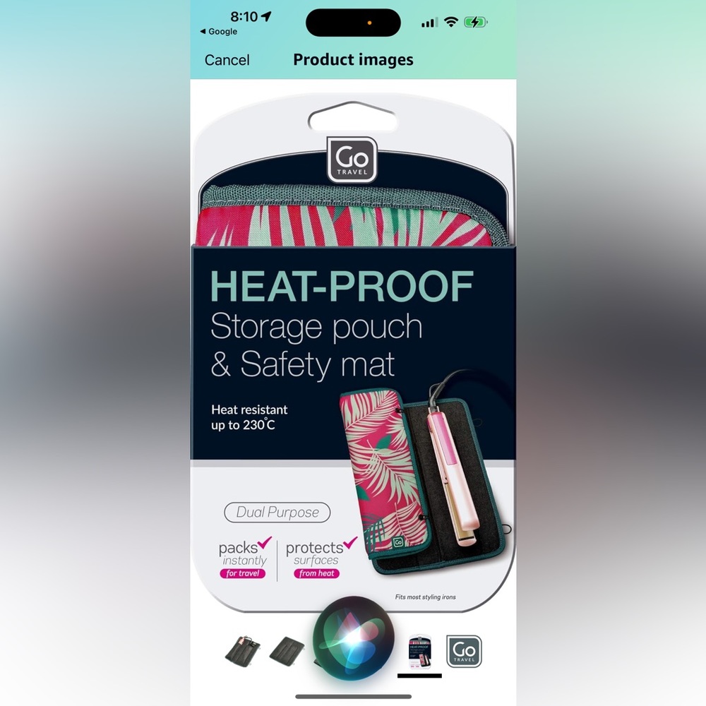 Go Travel Heat Proof and Foldable Safety Pouch